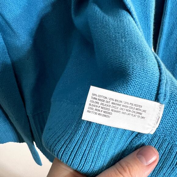 NWT A New Day Turquoise Cardigan LAST CALL - Picture 3 of 4